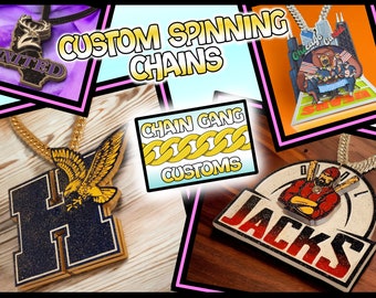 Custom Spinning Swag Chains! Multiple Chain types available!