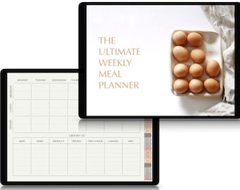 The Ultimate Digital Meal Planner
