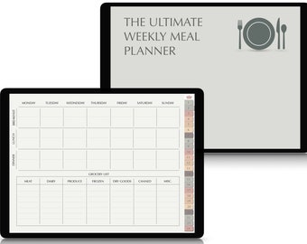 The Ultimate Digital Meal Planner