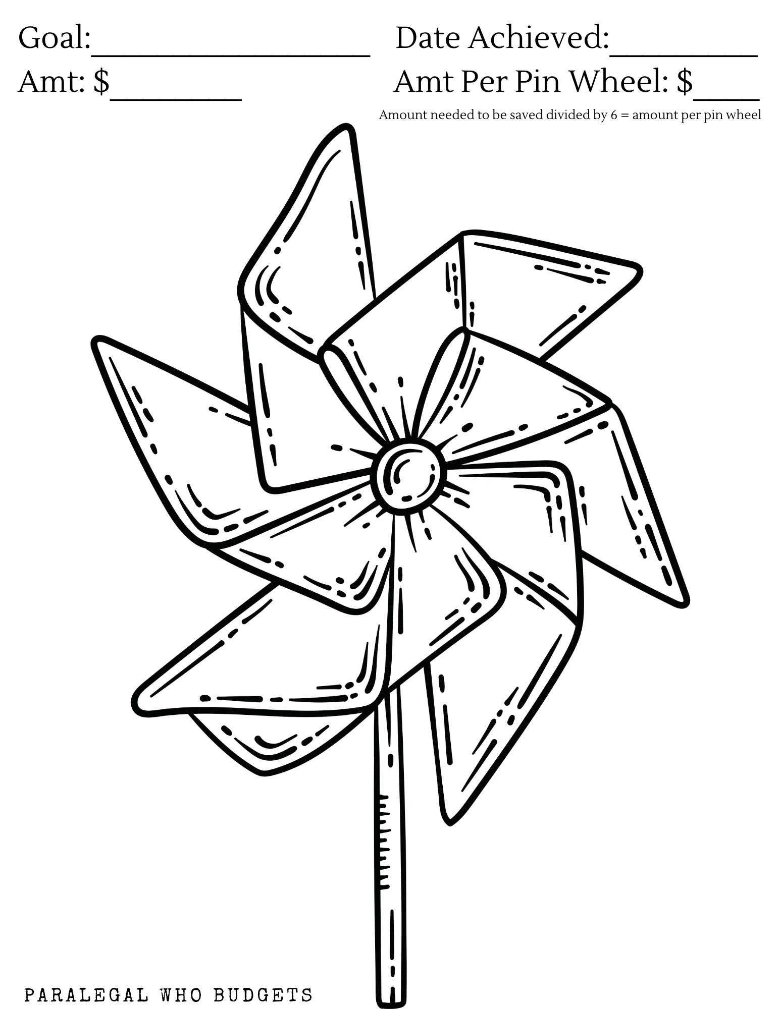 Savings Coloring Book | Printable Savings Book | Digital Savings ...
