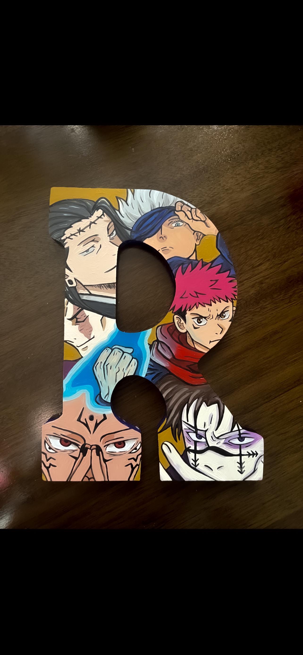 Sign Language Letter R Anime Style Custom Anime Character Letters - Etsy