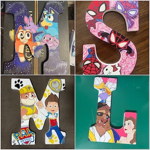 Custom Character Letters