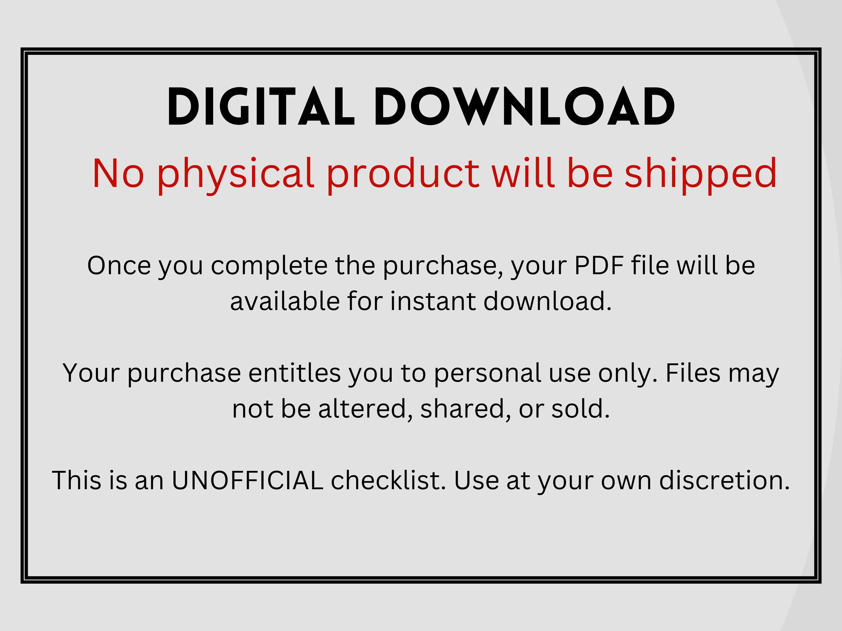 Tesla Model Check List.pdf Tesla Model 3 Highland Delivery Unofficial Checklist (2025) - Etsy