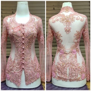 Sequin Kebaya Top: Modern Indonesian Wedding Guest Dress