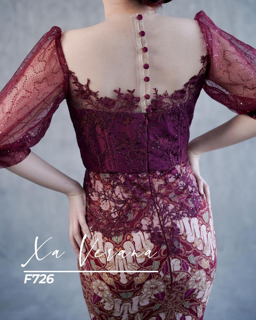 knee length dresses for ladies Muslim Malaysia Indonesia Hollow Lace Dress – Abuadnan Online Store