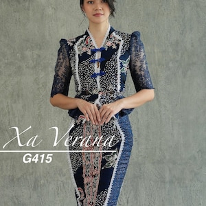 kebaya modern, custom wedding guest dress, custom Javanese wedding gown, custom kebaya