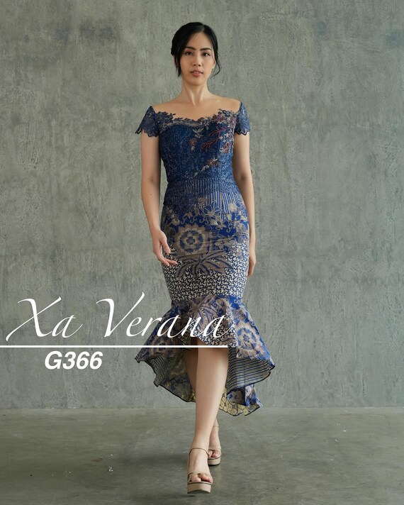 Custom Kebaya Indonesia Indonesia Batik Dress Formal Event Dress Custom Party Dress Cutom Wedding Kebaya Etsy