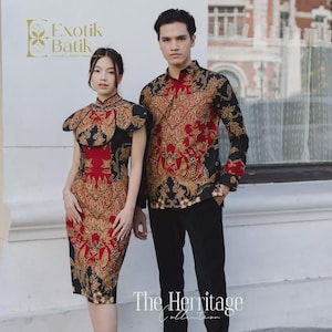 Vestido Kebaya con brocado: falda batik con bordado de lentejuelas, vestido musulmán formal