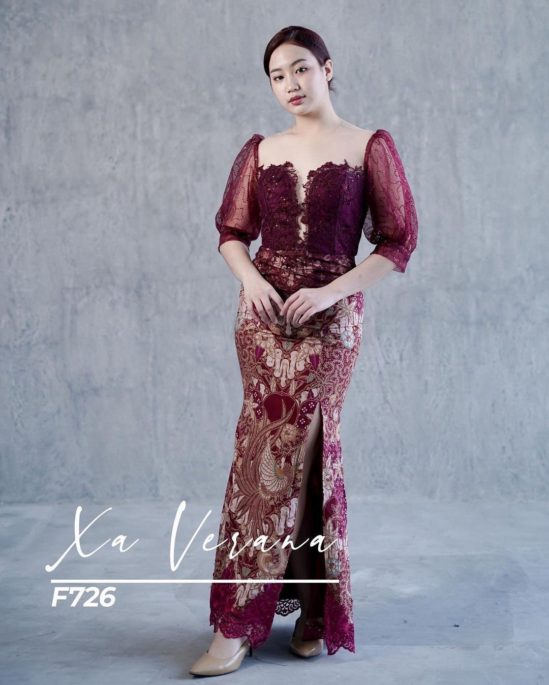 Brokat batik outlet dress