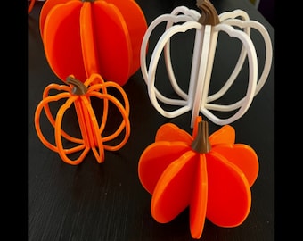 Handgefertigte Kürbisscheiben Halloween Dekorationen (Solide Scheiben)