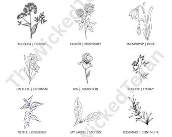 Imbolc Printable • Pagan Seasonal Wall Art • Witchy February Sabbat • Digital Wheel of the Year Download