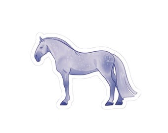 Lusitano, Horse Art, Horse Lover, Equestrian, Sticker, Laptop, Scrapbooking, vinyl