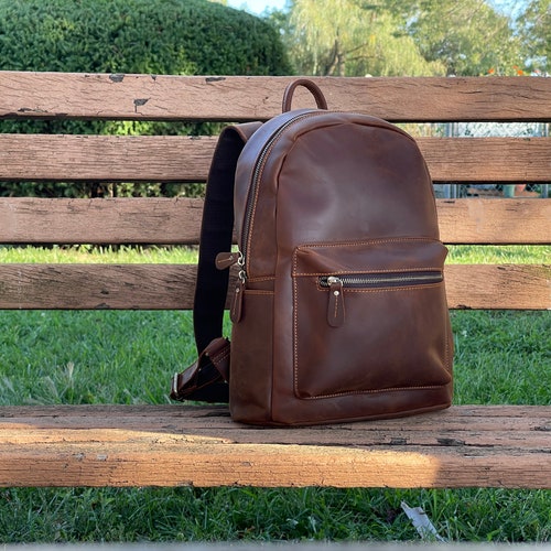 brooklyn leather medium backpack Merlot Lv Fragment Backpack Louis The sleek gold unavailable-product Style:Bus-1 and Bus-2