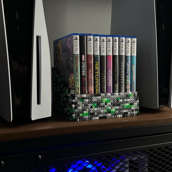 Video Game Case Storage Rack - Hama/Perler Beads