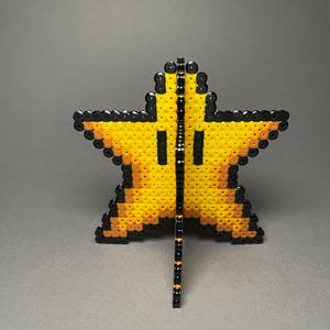 Super Mario Star Ornament - Hama beads