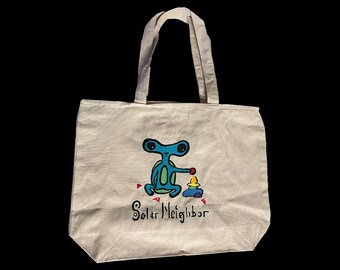 Cosmic Balance, Custom Embroidered Tote Bag by Solar Neighbor