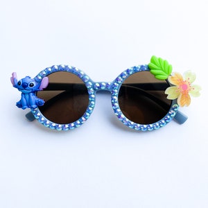 Custom Stitch Kids Sunglasses | Character Glasses | Fun Sunnies | Cute Shades | Monogram Gift for Child | Personalized Toddler