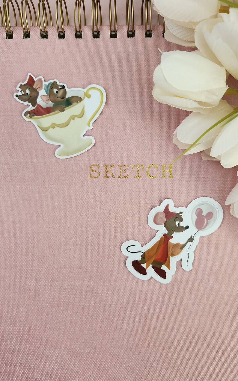 Cinderella Stickers, Disney Stickers, Watercolor Stickers, Princess ...