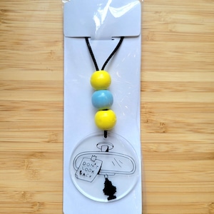 Don&#39;t Look Back Car Charm for Rear View Mirror-Car Ornament-Car Key Chain-Car Decoration-Gift for friend - Motivational Quotes