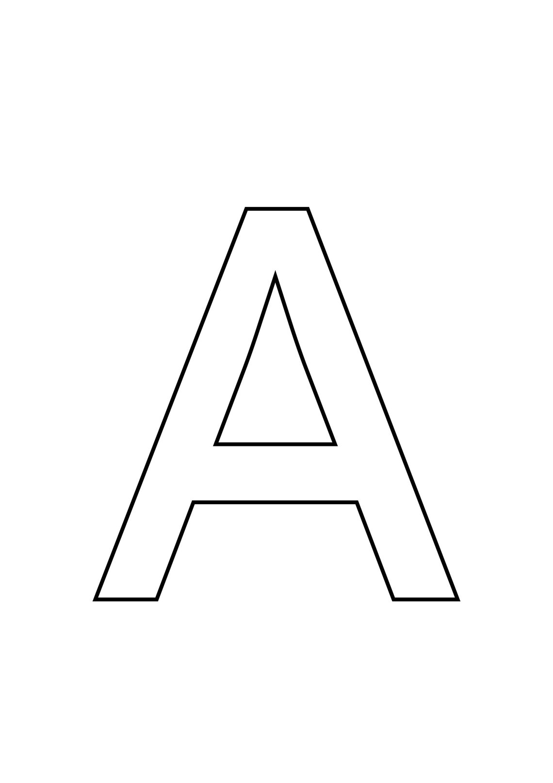 ABC Uppercase and Lowercase Letters in Pdf Png Jpg A4 Portrait. Full ...