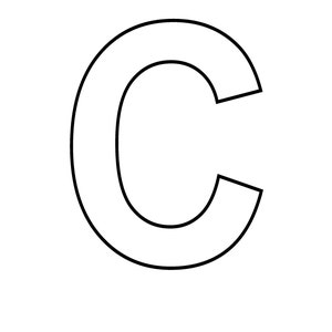 ABC Capital Letters Pdf Full Alphabet &amp; Individual Letters Total 27 ...