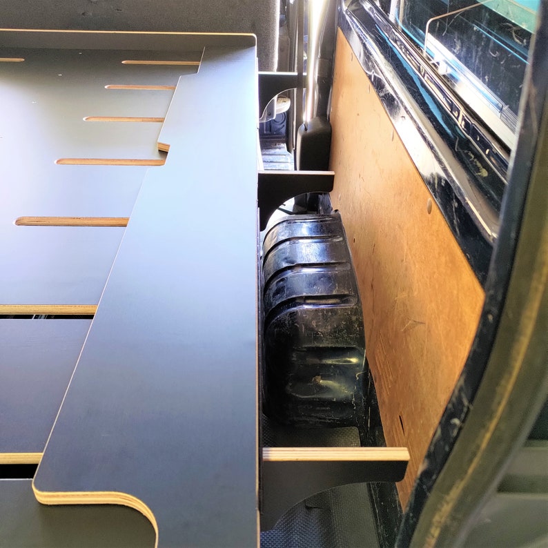 Toyota Hiace Fitout Van Bed With 2 Drawers Campervan Conversion Sleeping Platform for Camping