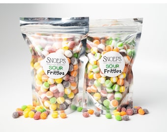 Freeze Dried Sour Frittles | FREE SHIPPING | Sour Candy | Freeze Dried Candy | Space Food | Gluten Free | Vegan |