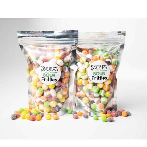 Freeze Dried Sour Frittles | FREE SHIPPING | Sour Candy | Freeze Dried Candy | Space Food | Gluten Free | Vegan |