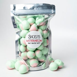 Freeze Dried Watermelon Taffy | FREE SHIPPING | Salt Water Taffy | Freeze Dried Candy | Space Food | Gluten Free |