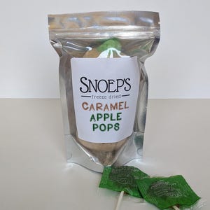 Freeze Dried Caramel Apple Suckers | FREE SHIPPING | Caramel Apple | Freeze Dried Candy | Space Food | Gluten Free |
