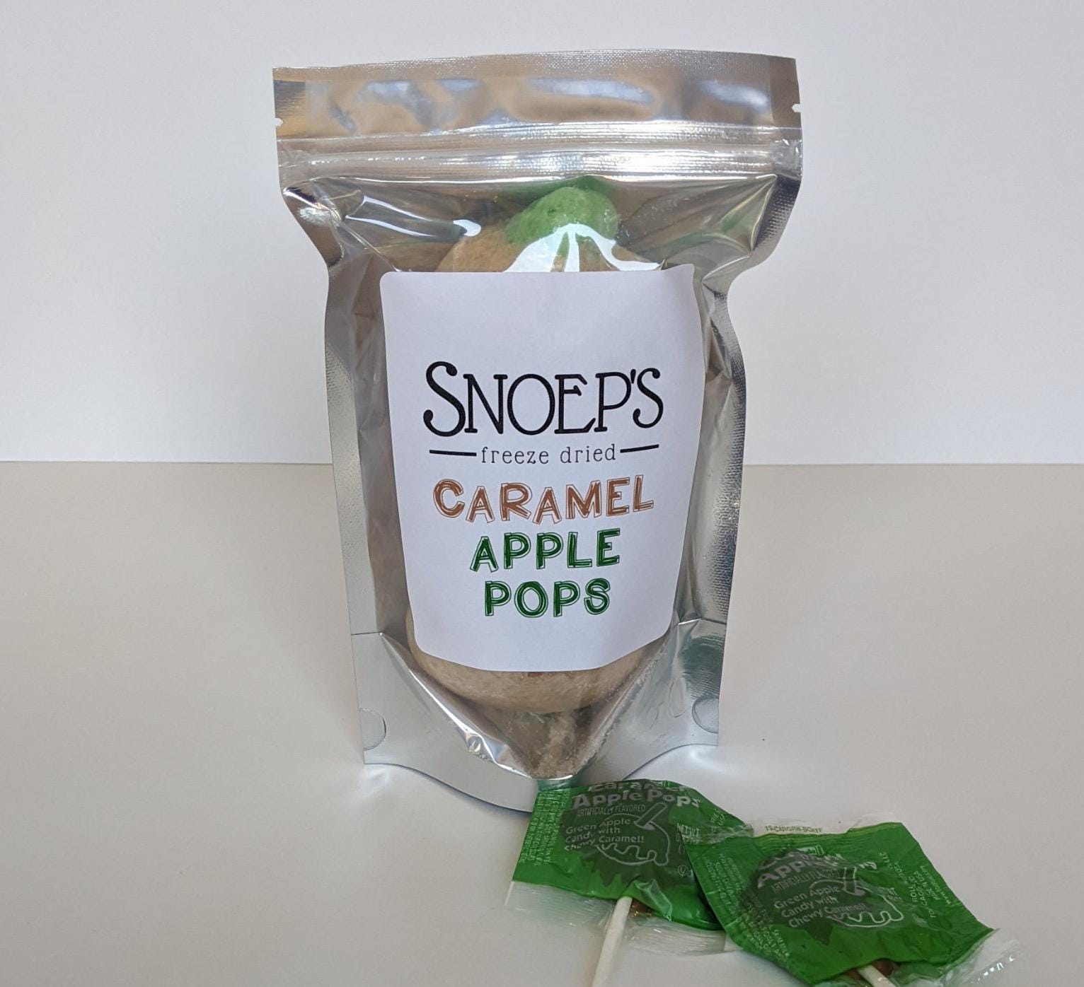 Freeze Dried Caramel Apple Suckers | FREE SHIPPING | Caramel Apple | Freeze Dried Candy | Space Food | Gluten Free |