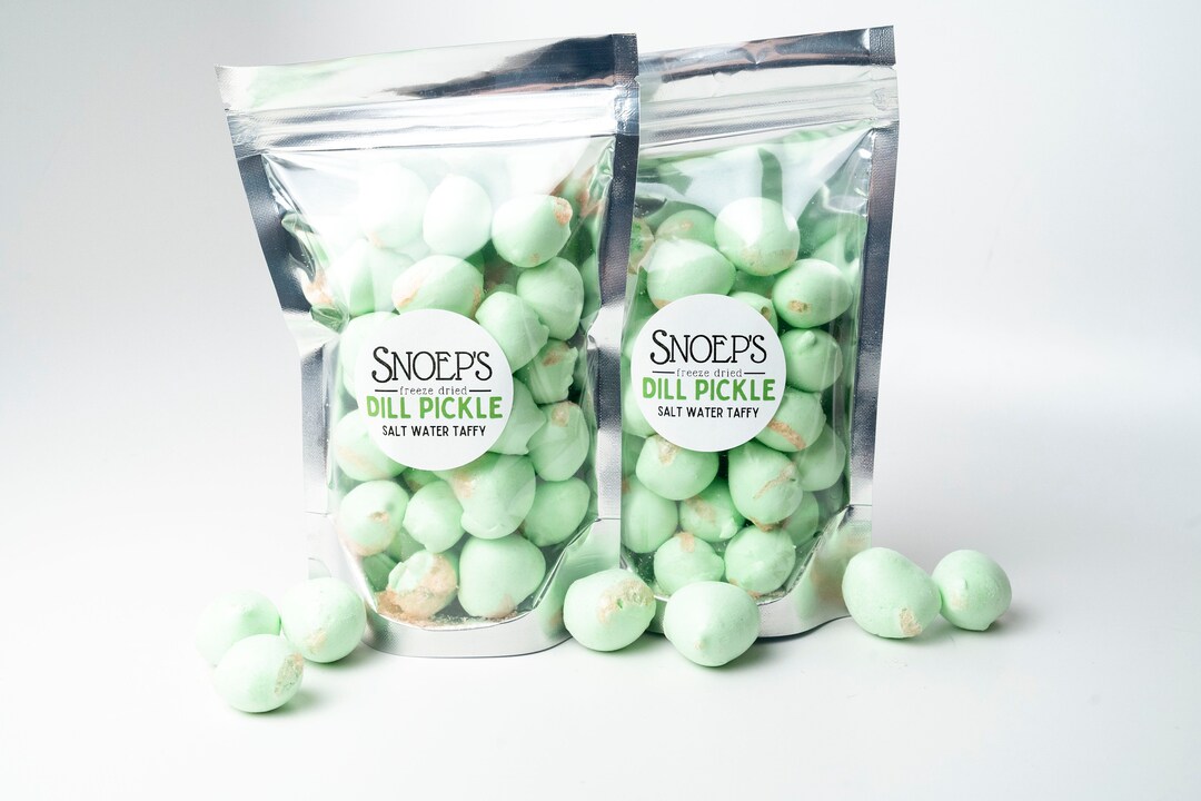 Freeze Dried Dill Pickle Taffy / ENVÍO GRATIS / Salt Water Etsy México