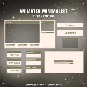 Animated Twitch Overlay Cozy, Twitch Overlay Lofi, Cafe Twitch Overlay, Twitch Banners, Panels, Alerts, Webcam Overlay, Stream Screens