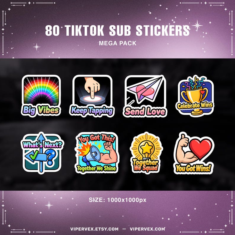 A collage showcasing the "Road to [Goal]" stickers to highlight this key feature of the pack