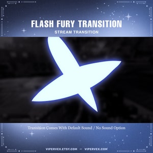 Star Twitch Stinger Transition For Streamlabs Obs & Vtuber Overlays | Stream Layout Aesthetic | Colorful Stream Transition