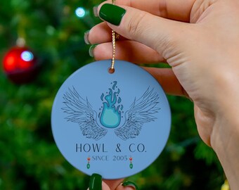 Howl & Co. Holiday Ceramic Ornament