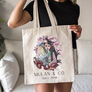 Mulan tote bag shop