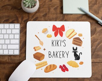 Kiki's Delivery Service Inspired Kiki's Bakery Rectangular Mouse Pad