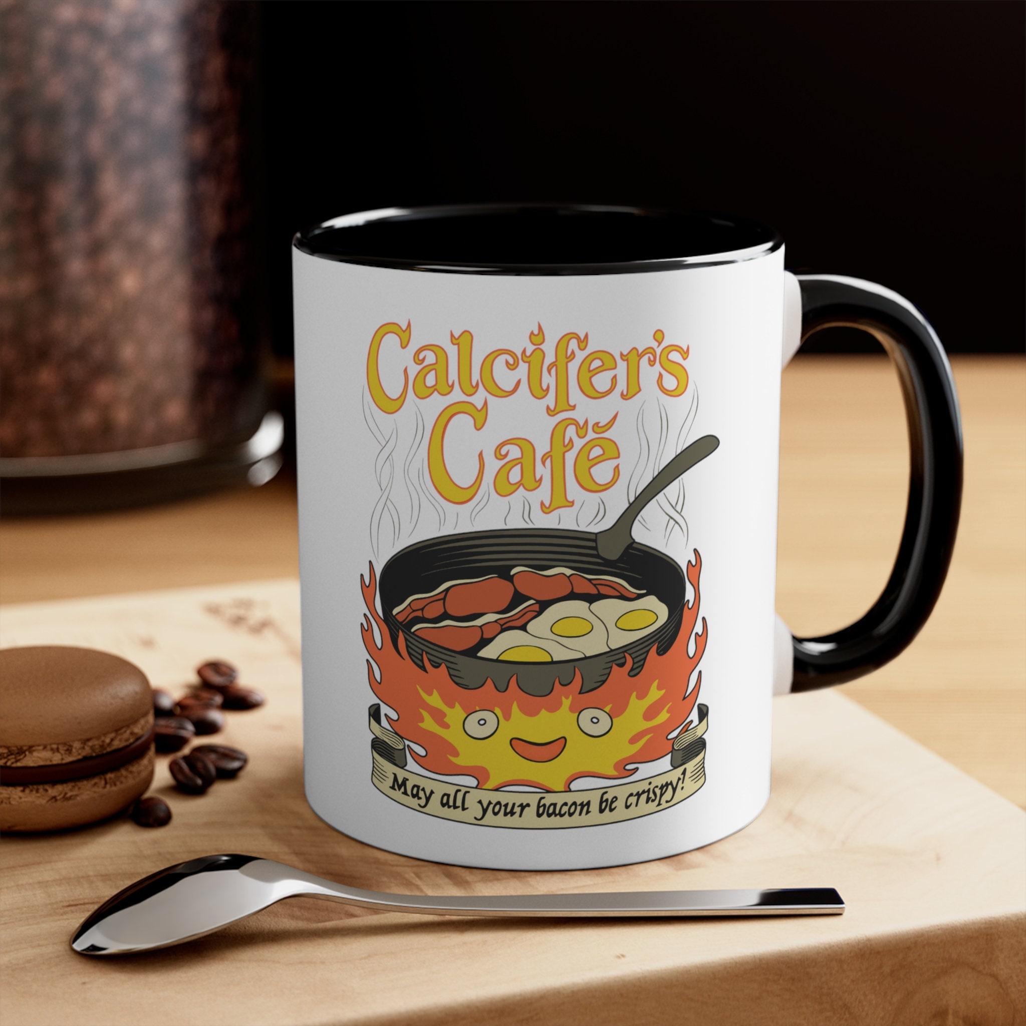 ハウルの動く城にインスパイアされたカルシファーのカフェアクセント 