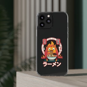 Calcifer Ramen Howl&#39;s Moving Castle Inspired Phone Case
