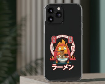 Calcifer Ramen Howl's Moving Castle Inspired Phone Case