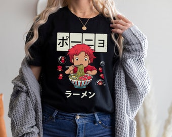 Ponyo inspiriertes Unisex T-Shirt