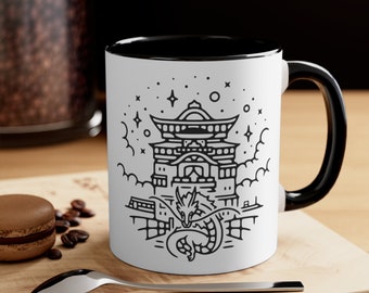 Tazza da caffè ispirata a La città incantata, 11 once