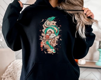 Bluza z kapturem inspirowana Spirited Away