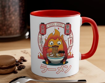 Calcifer Ramen Howl's Moving Castle-inspirerad mugg 310 g
