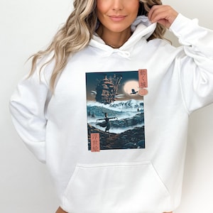 Howl&#39;s Moving Castle Inspired Unisex Hoodie