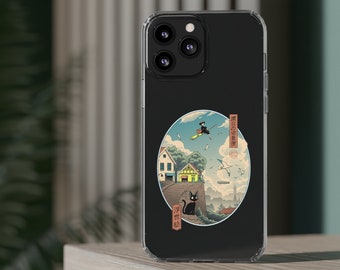 Kiki's Delivery Service Inspired Kiki and Jiji Phone Case