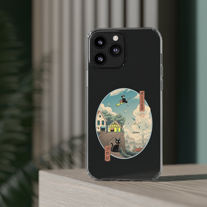 Kiki's Delivery Service Inspired Kiki and Jiji Phone Case Etsy
