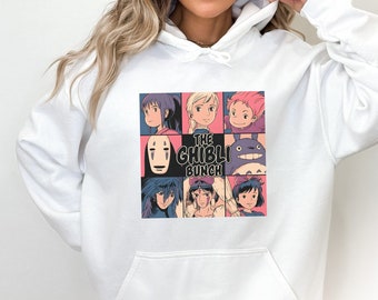 Bluza z kapturem unisex Ghibli Bunch