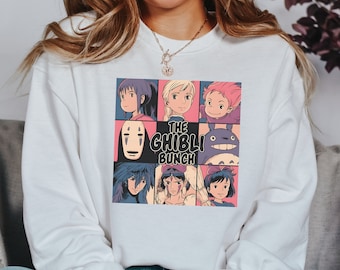 Sudadera unisex The Ghibli Bunch